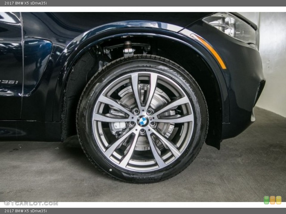 2017 BMW X5 sDrive35i Wheel and Tire Photo #117535403