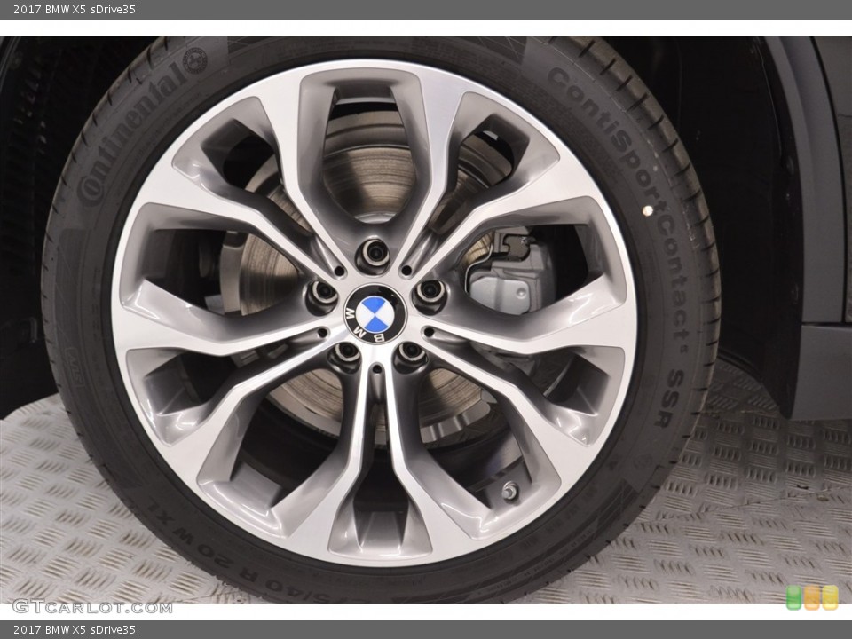 2017 BMW X5 sDrive35i Wheel and Tire Photo #117543209