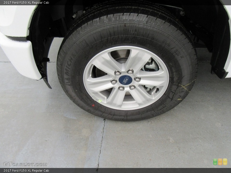 2017 Ford F150 XL Regular Cab Wheel and Tire Photo #117548228