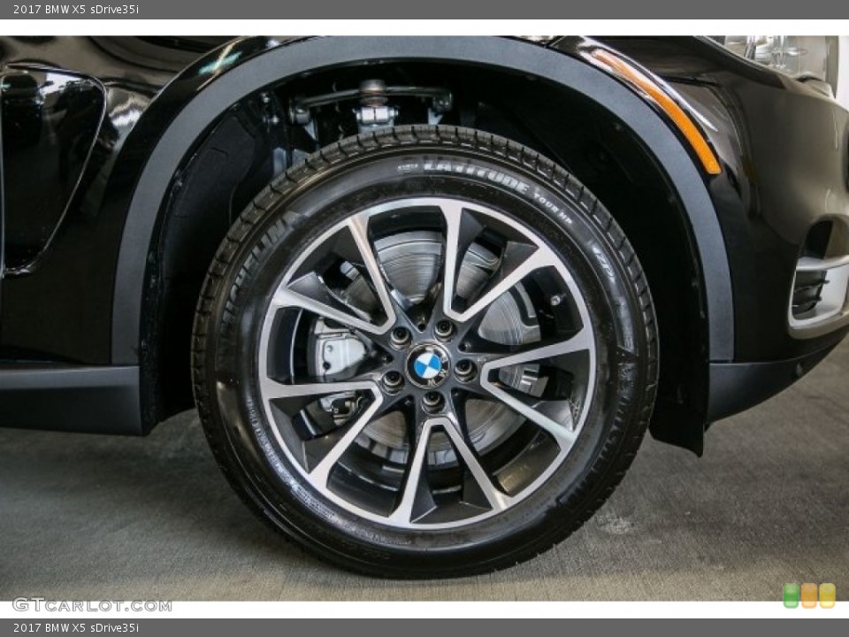 2017 BMW X5 sDrive35i Wheel and Tire Photo #117552434