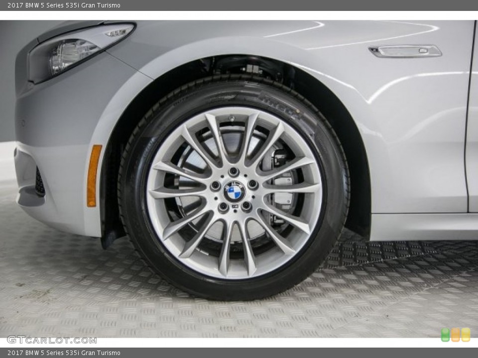 2017 BMW 5 Series 535i Gran Turismo Wheel and Tire Photo #117573752