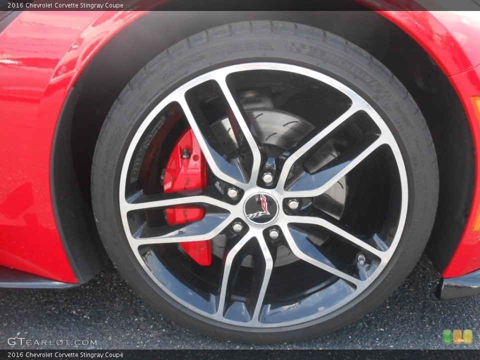 2016 Chevrolet Corvette Stingray Coupe Wheel and Tire Photo #117593751
