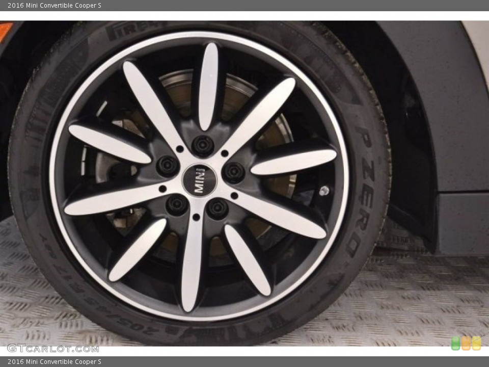 2016 Mini Convertible Cooper S Wheel and Tire Photo #117624321