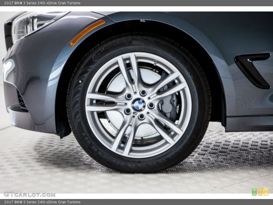 2017 BMW 3 Series 340i xDrive Gran Turismo Wheel and Tire Photo #117673142