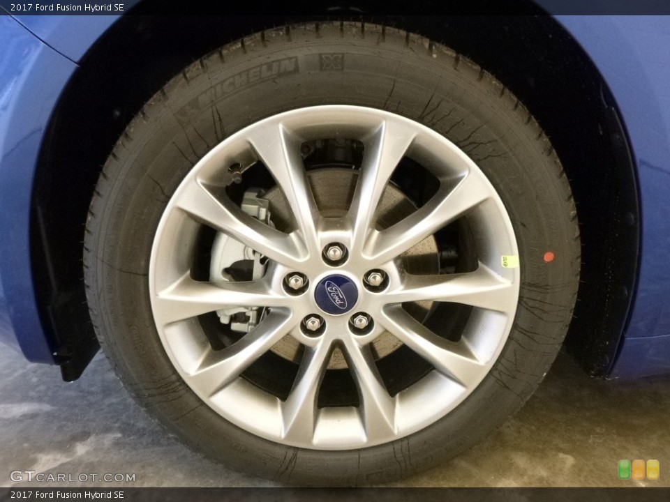 2017 Ford Fusion Hybrid SE Wheel and Tire Photo #117728411