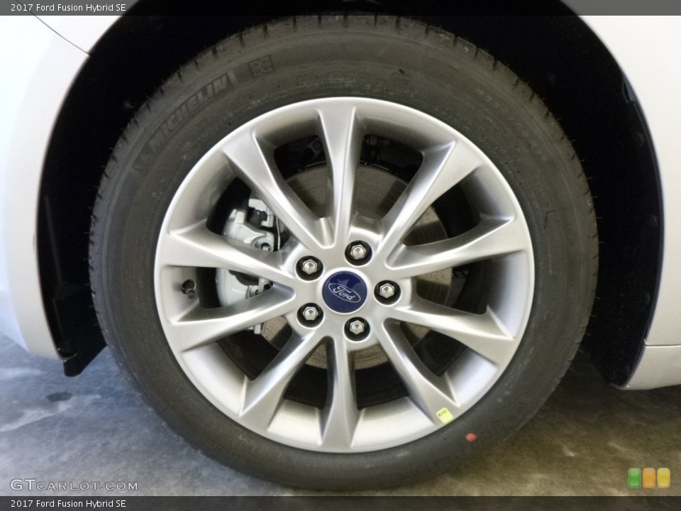 2017 Ford Fusion Hybrid SE Wheel and Tire Photo #117728756