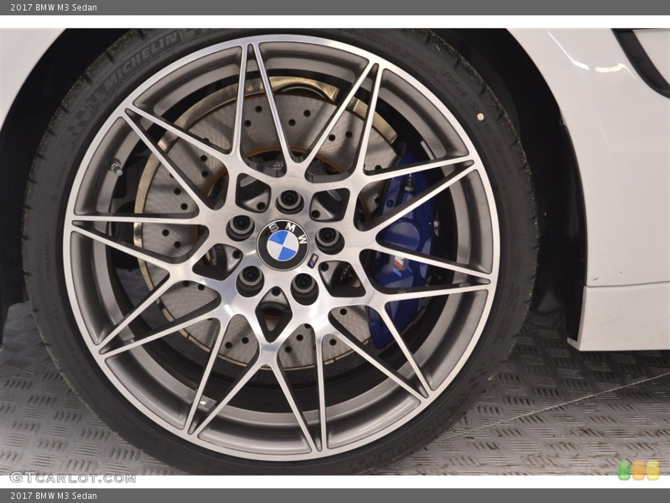2017 BMW M3 Sedan Wheel and Tire Photo #117738545