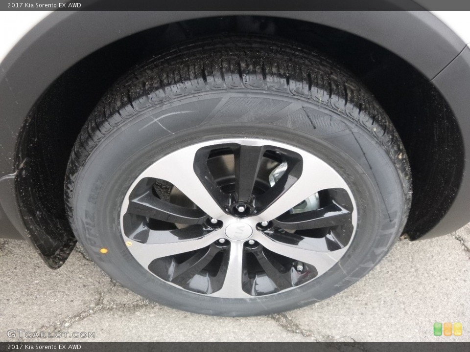 2017 Kia Sorento EX AWD Wheel and Tire Photo #117752348