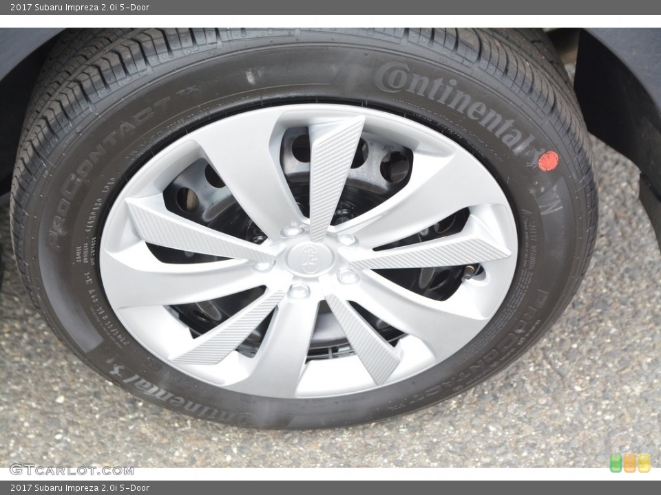 2017 Subaru Impreza 2.0i 5-Door Wheel and Tire Photo #117797182