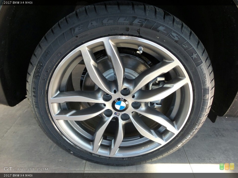 2017 BMW X4 M40i Wheel and Tire Photo #117799864