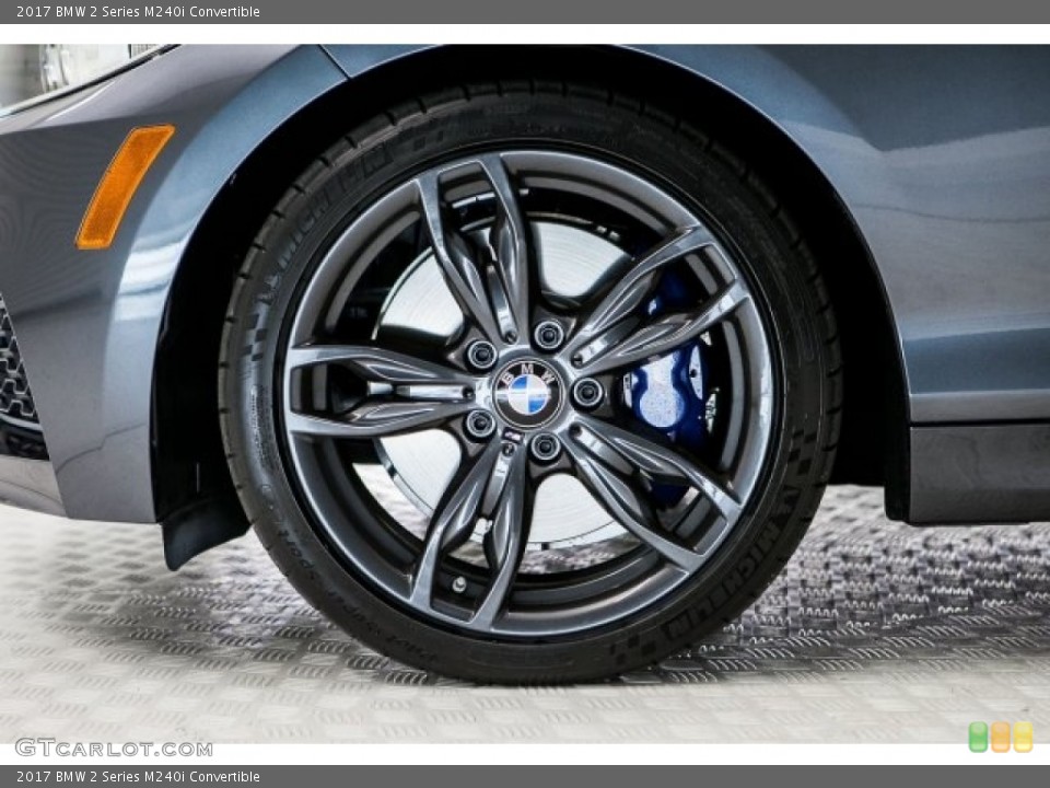 2017 BMW 2 Series M240i Convertible Wheel and Tire Photo #117842143