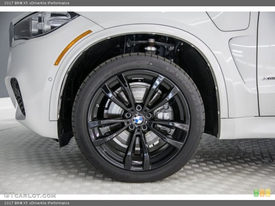 2017 BMW X5 xDrive40e iPerformance Wheel and Tire Photo #117844768