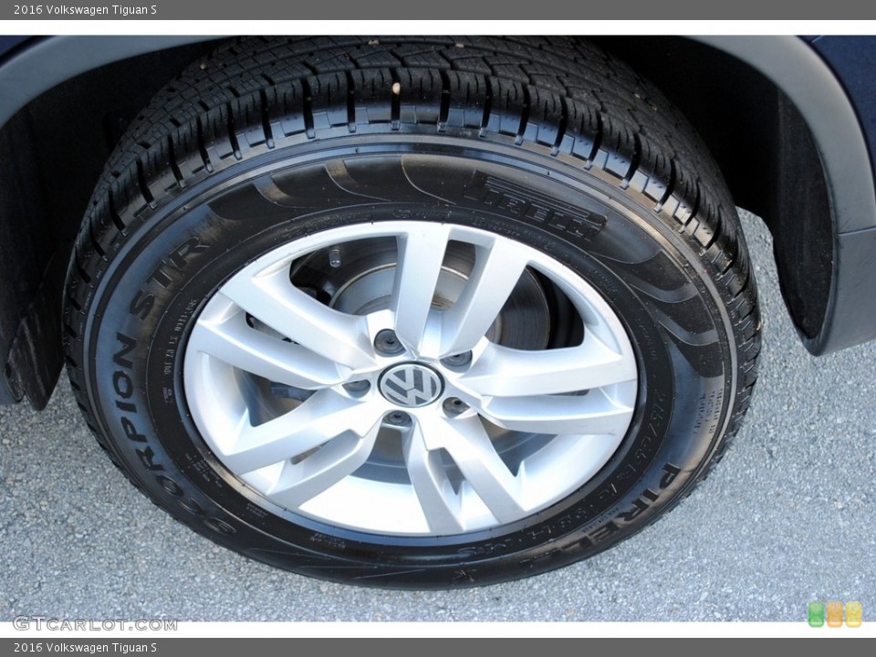 2016 Volkswagen Tiguan S Wheel and Tire Photo #117860455