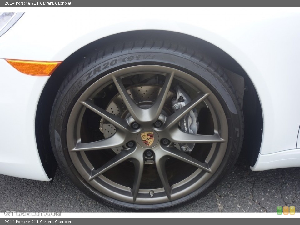 2014 Porsche 911 Carrera Cabriolet Wheel and Tire Photo #117862995