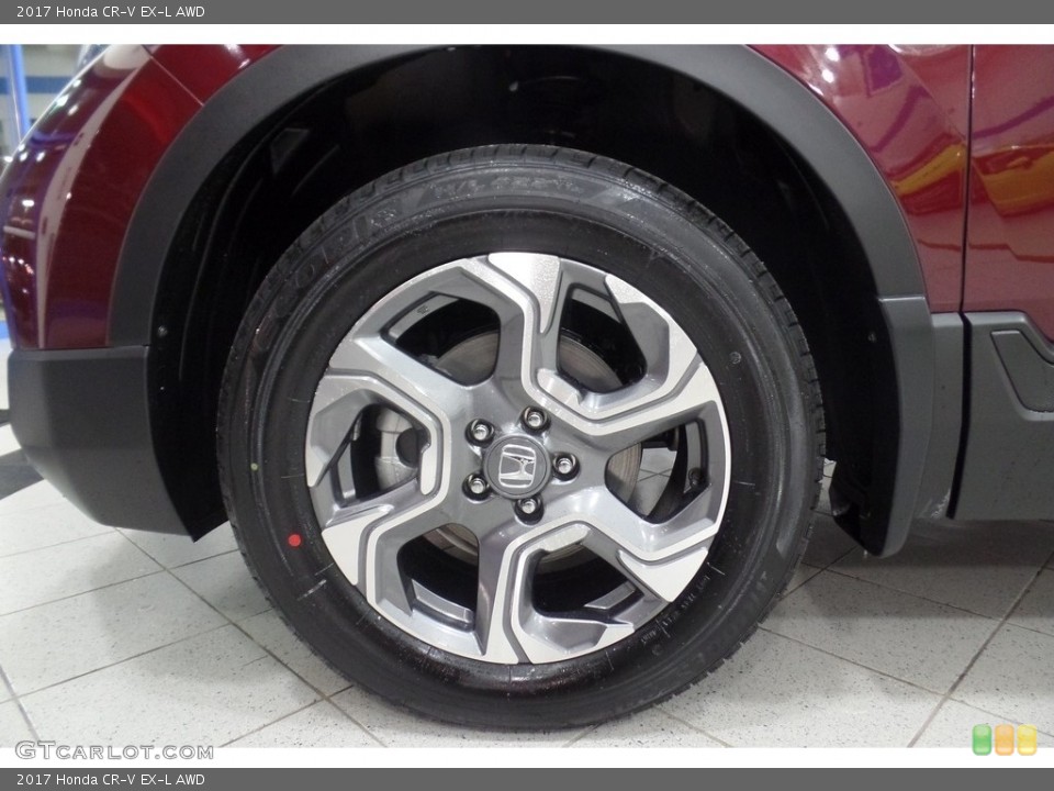 2017 Honda CR-V EX-L AWD Wheel and Tire Photo #117864465