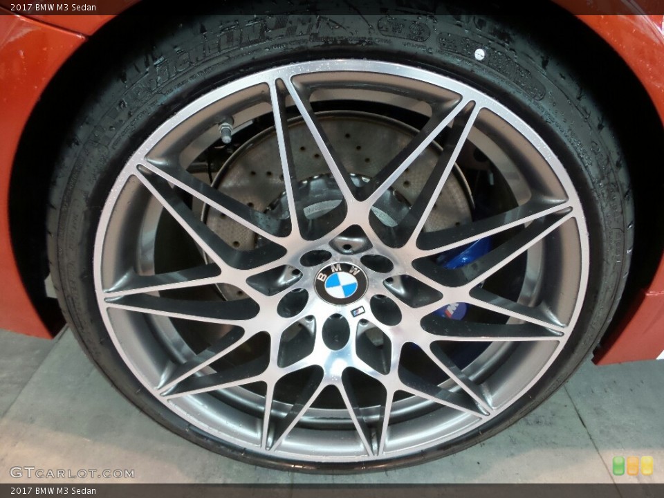 2017 BMW M3 Sedan Wheel and Tire Photo #117896139