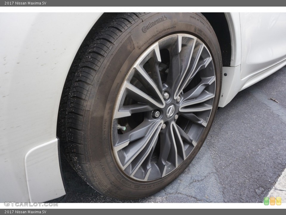 2017 Nissan Maxima SV Wheel and Tire Photo #117919720