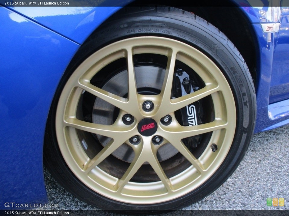 2015 Subaru WRX STI Launch Edition Wheel and Tire Photo #117929080