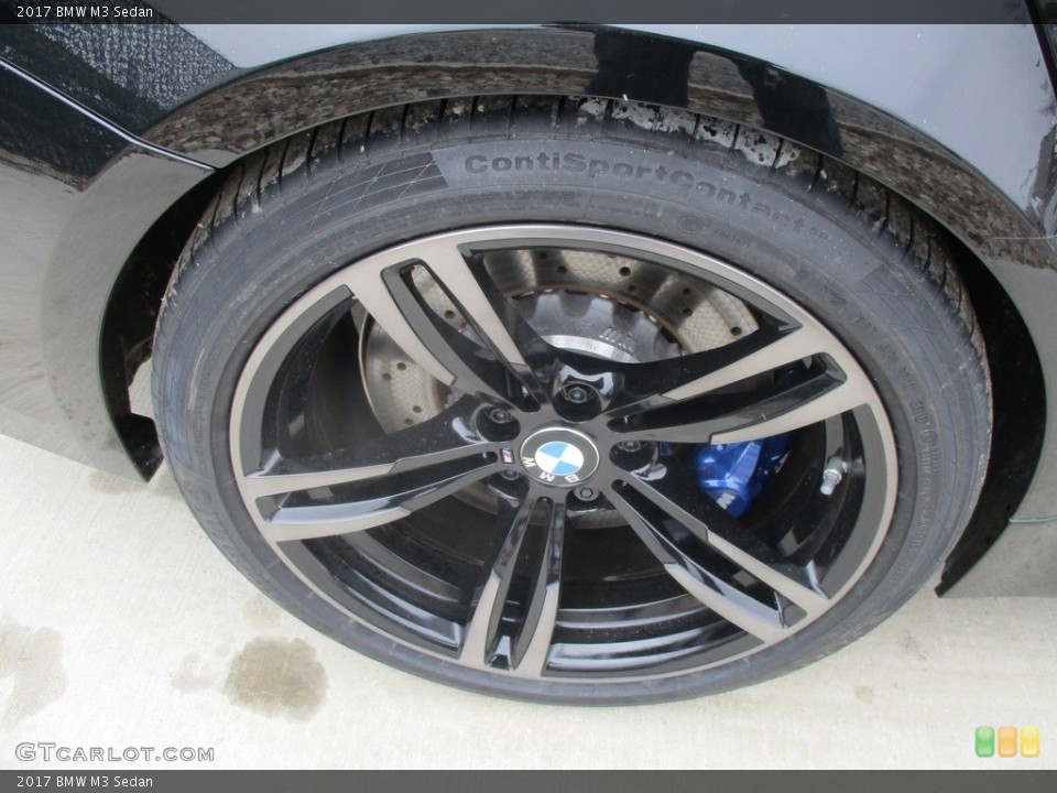 2017 BMW M3 Sedan Wheel and Tire Photo #117939368