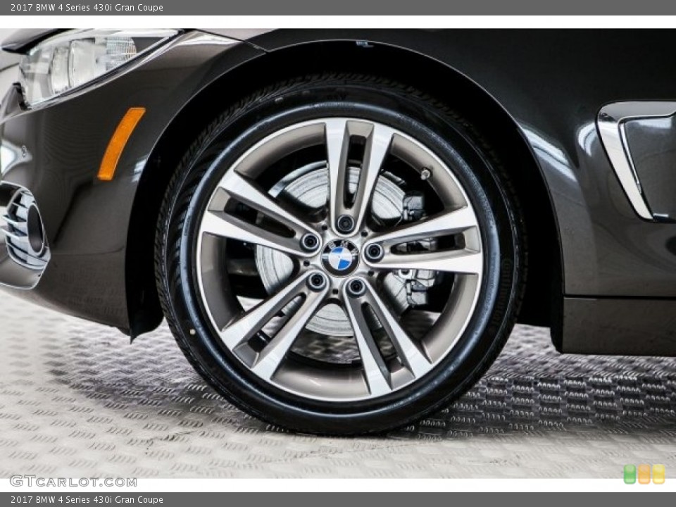 2017 BMW 4 Series 430i Gran Coupe Wheel and Tire Photo #117940577