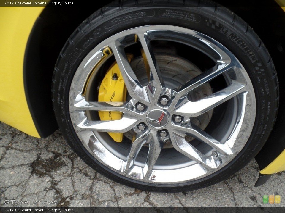 2017 Chevrolet Corvette Stingray Coupe Wheel and Tire Photo #117955733