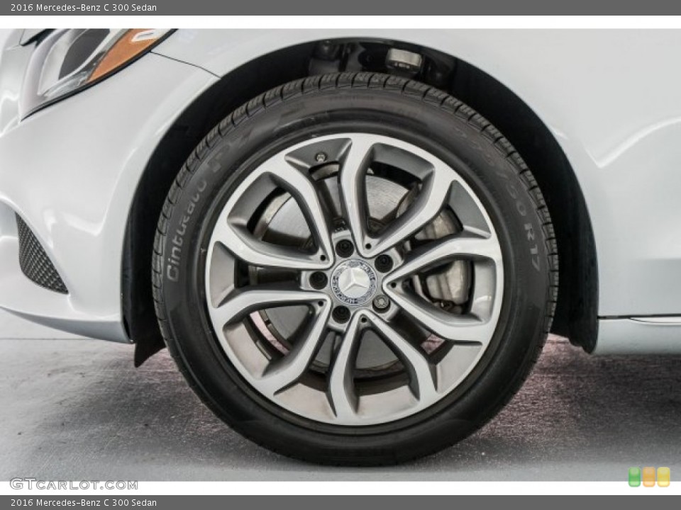2016 Mercedes-Benz C 300 Sedan Wheel and Tire Photo #117980946