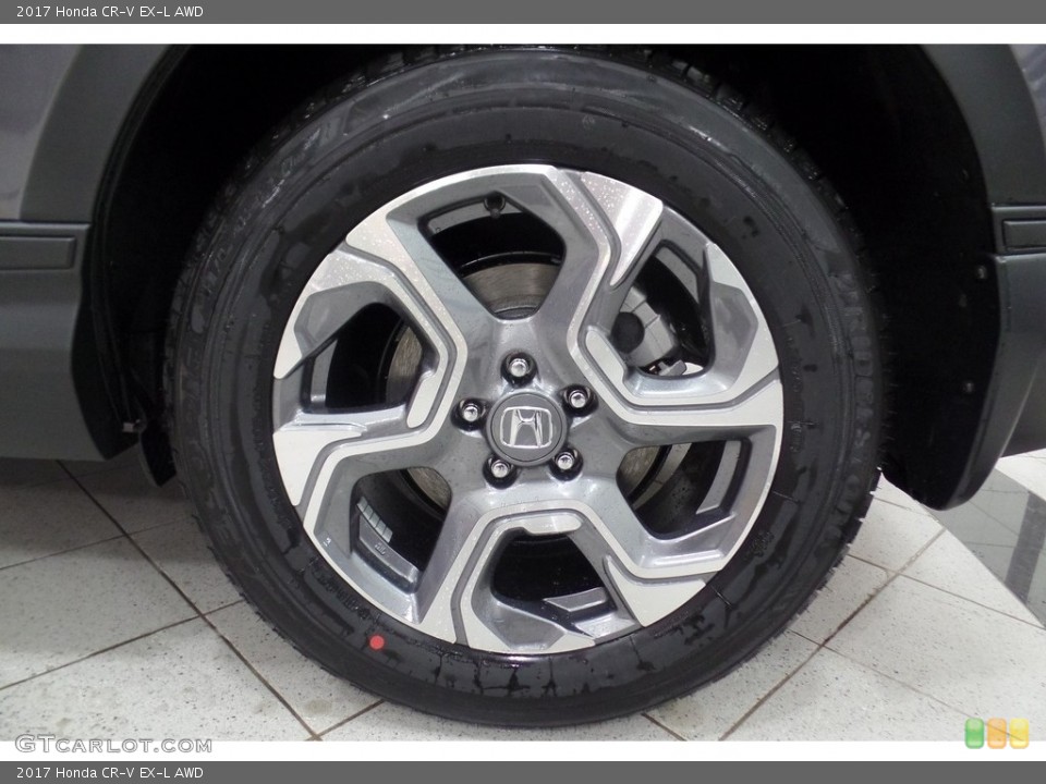 2017 Honda CR-V EX-L AWD Wheel and Tire Photo #118002493