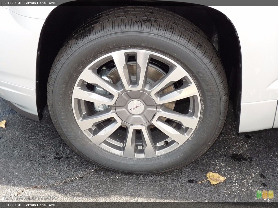 2017 GMC Terrain Denali AWD Wheel and Tire Photo #118018023