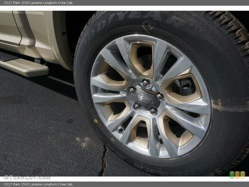 2017 Ram 1500 Laramie Longhorn Crew Cab Wheel and Tire Photo #118041462
