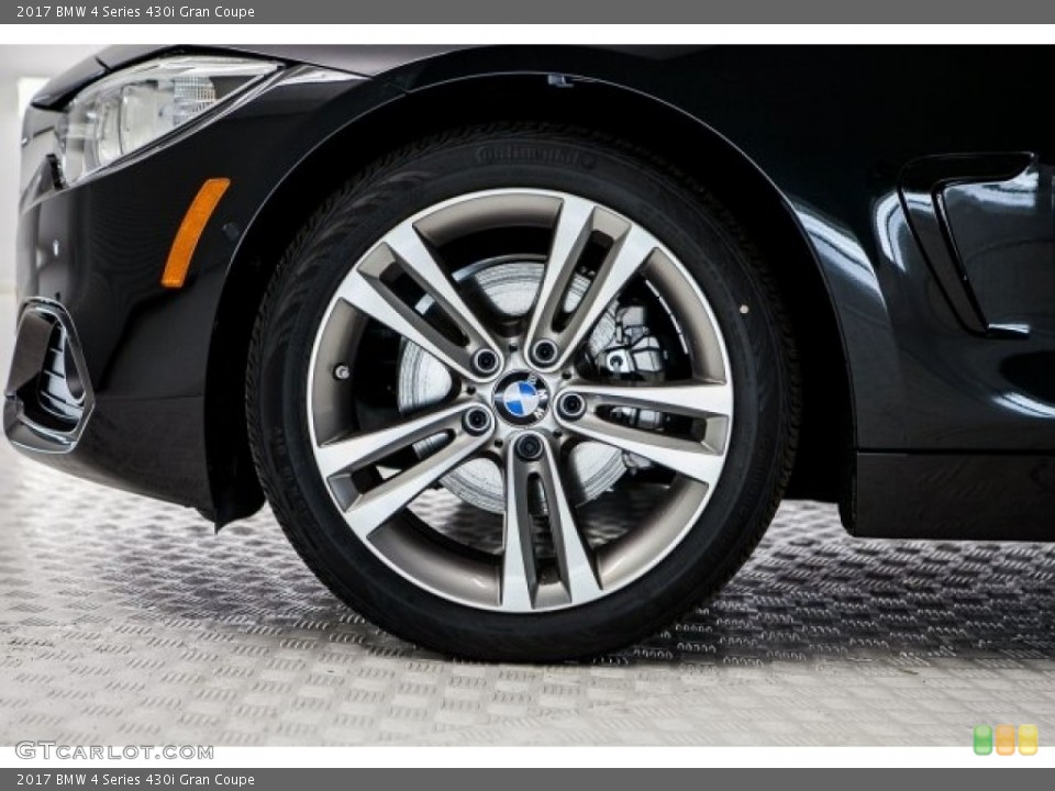 2017 BMW 4 Series 430i Gran Coupe Wheel and Tire Photo #118063287