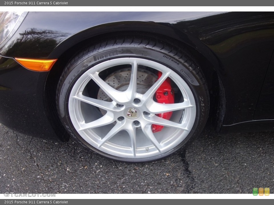 2015 Porsche 911 Carrera S Cabriolet Wheel and Tire Photo #118095699