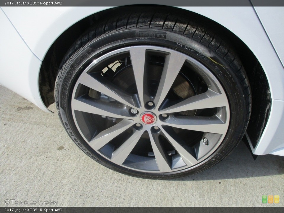 2017 Jaguar XE 35t R-Sport AWD Wheel and Tire Photo #118105626