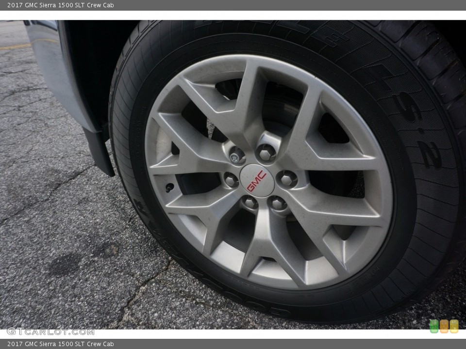 2017 GMC Sierra 1500 SLT Crew Cab Wheel and Tire Photo #118112985