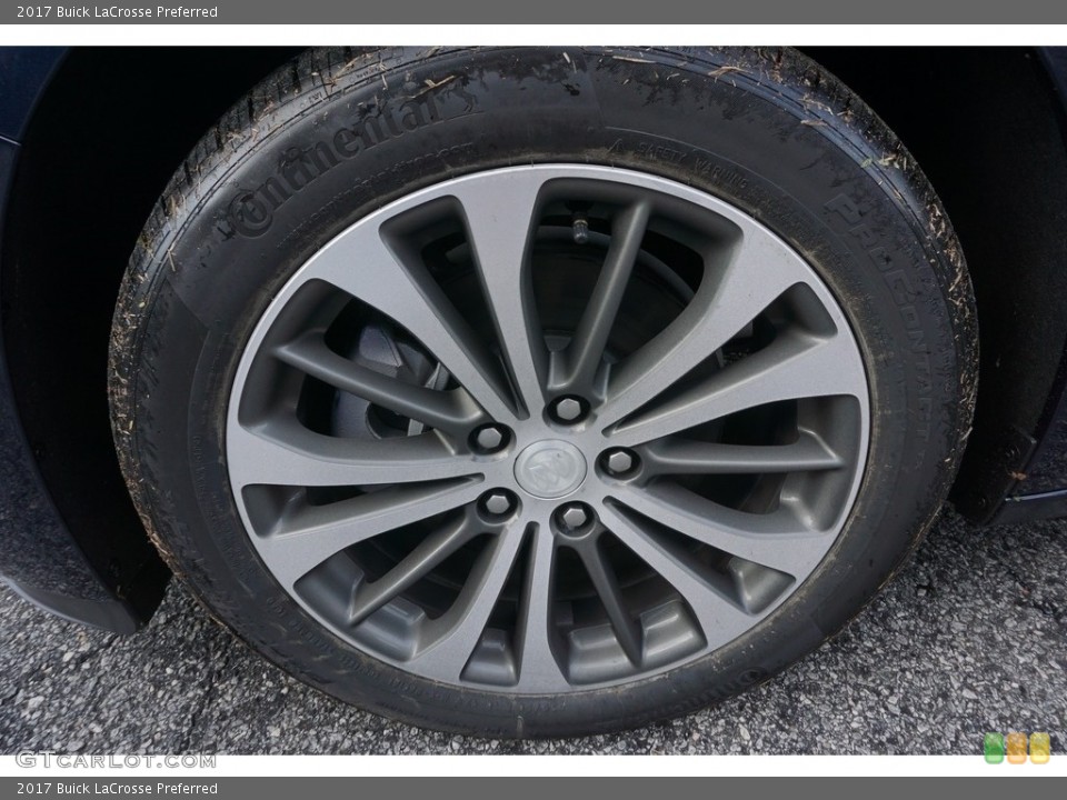 2017 Buick LaCrosse Preferred Wheel and Tire Photo #118116744