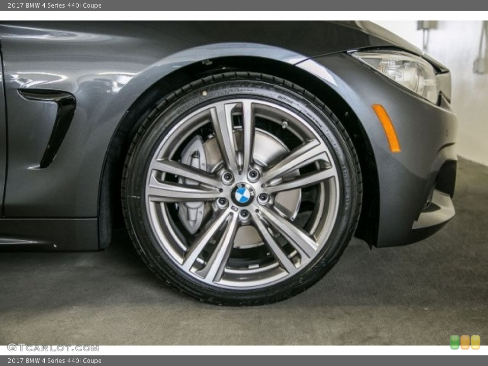 2017 BMW 4 Series 440i Coupe Wheel and Tire Photo #118119396