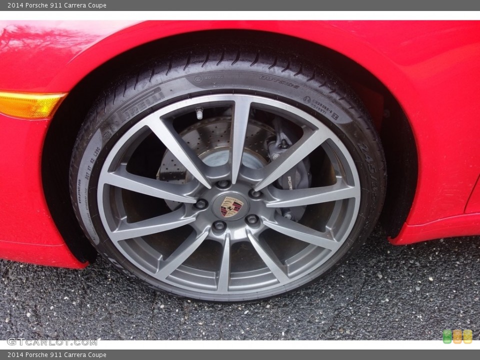 2014 Porsche 911 Carrera Coupe Wheel and Tire Photo #118123824