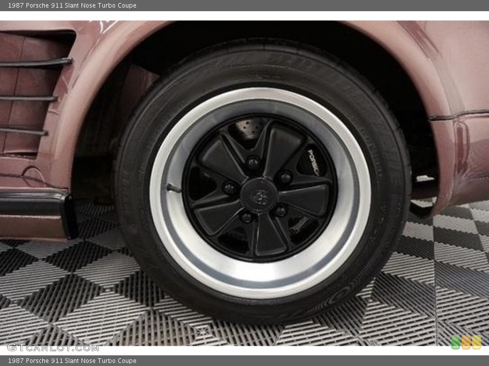 1987 Porsche 911 Slant Nose Turbo Coupe Wheel and Tire Photo #118124387