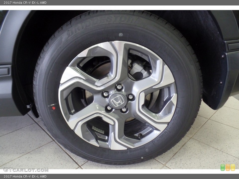 2017 Honda CR-V EX-L AWD Wheel and Tire Photo #118124564