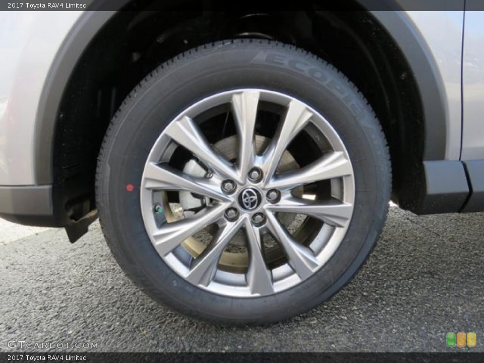 2017 Toyota RAV4 Limited Wheel and Tire Photo #118133298