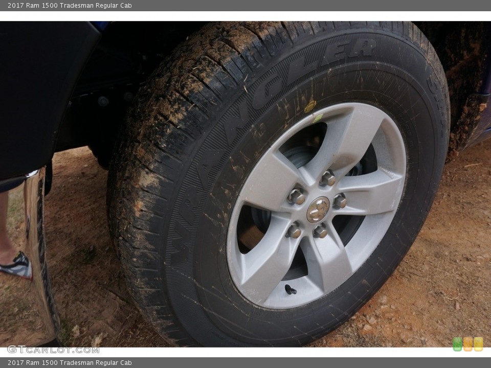 2017 Ram 1500 Tradesman Regular Cab Wheel and Tire Photo #118142160