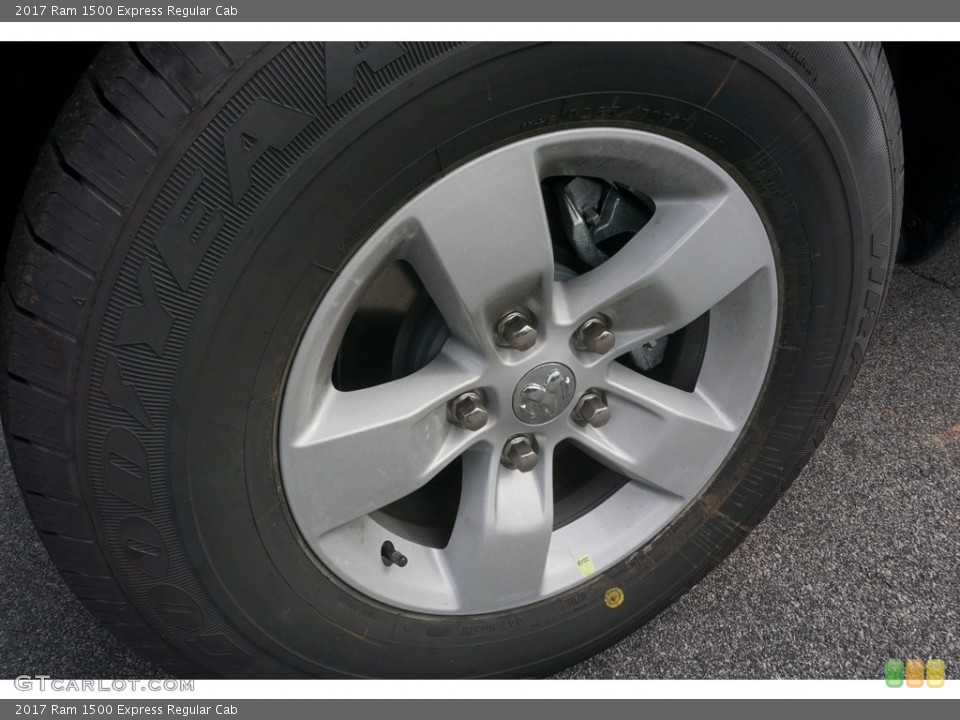 2017 Ram 1500 Express Regular Cab Wheel and Tire Photo #118142868