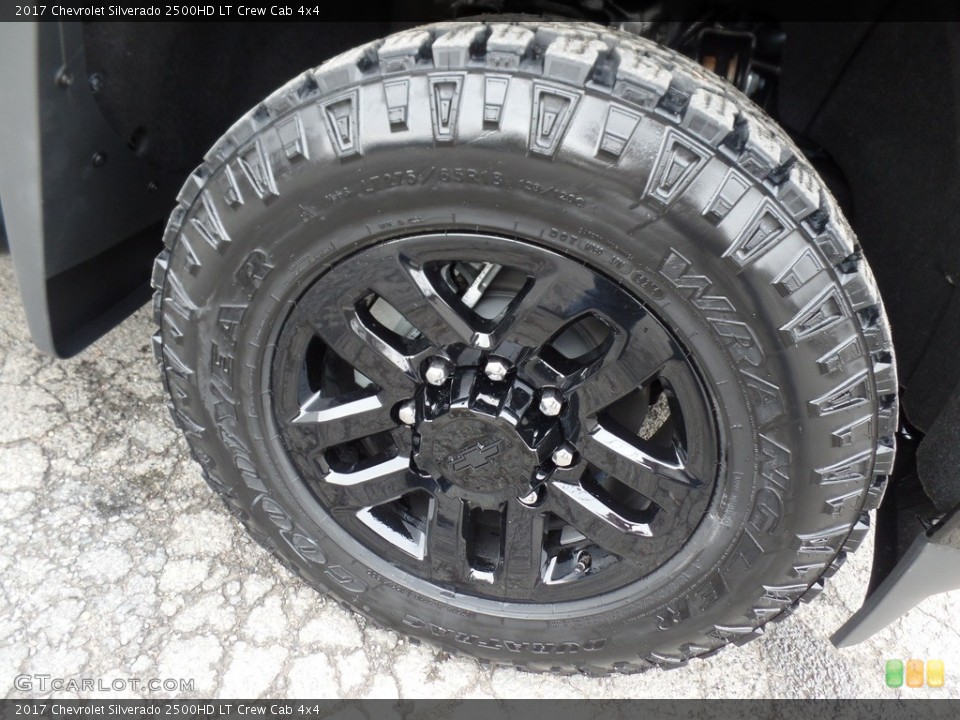 2017 Chevrolet Silverado 2500HD LT Crew Cab 4x4 Wheel and Tire Photo #118155453
