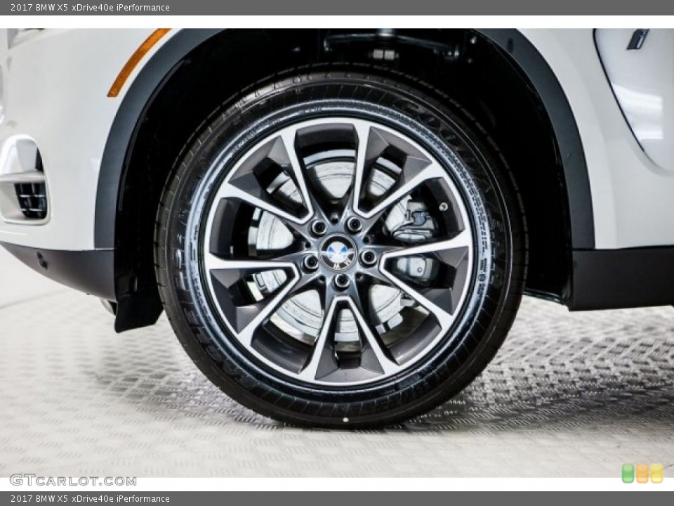 2017 BMW X5 xDrive40e iPerformance Wheel and Tire Photo #118166696