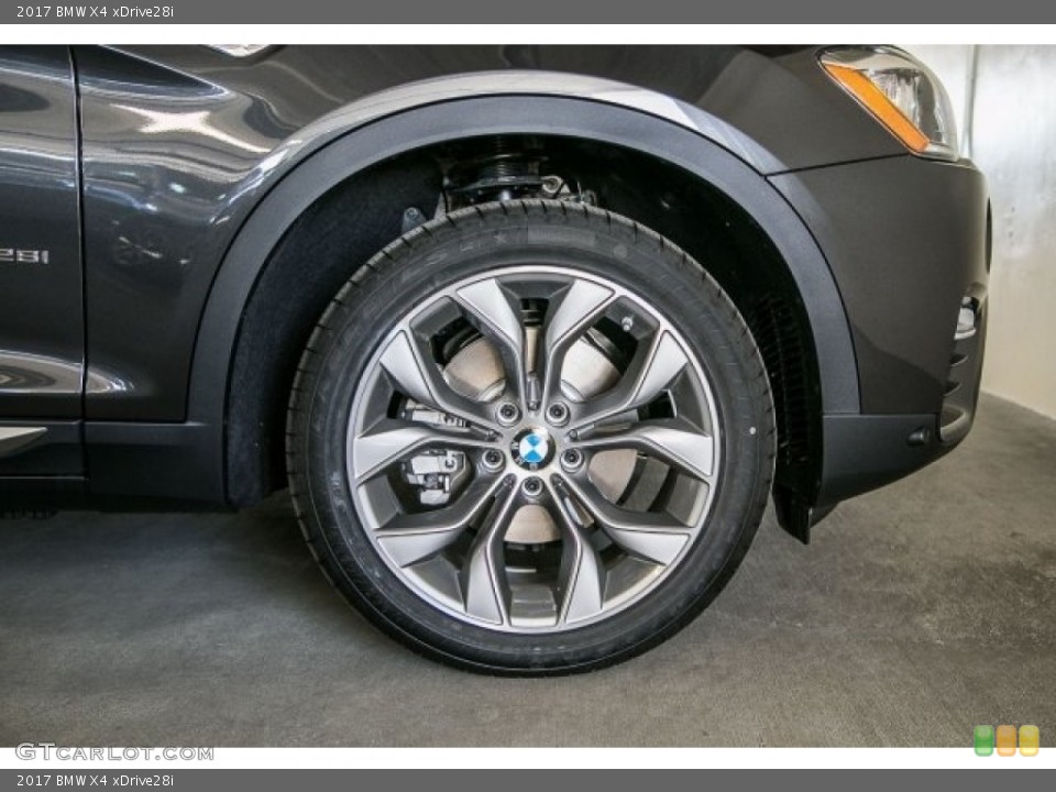 2017 BMW X4 xDrive28i Wheel and Tire Photo #118188047