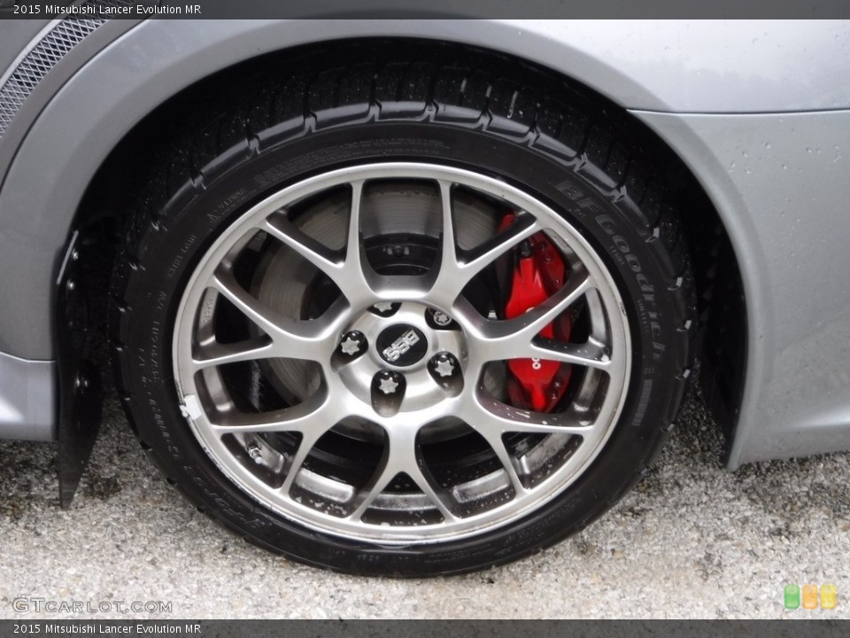 2015 Mitsubishi Lancer Evolution MR Wheel and Tire Photo #118196543