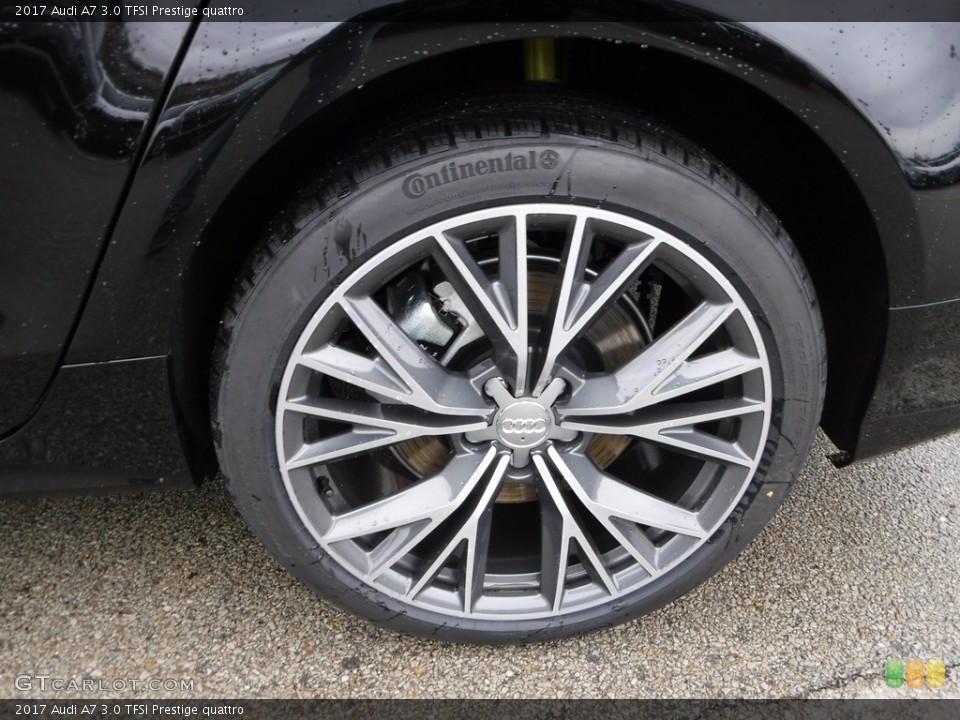 2017 Audi A7 3.0 TFSI Prestige quattro Wheel and Tire Photo #118197341