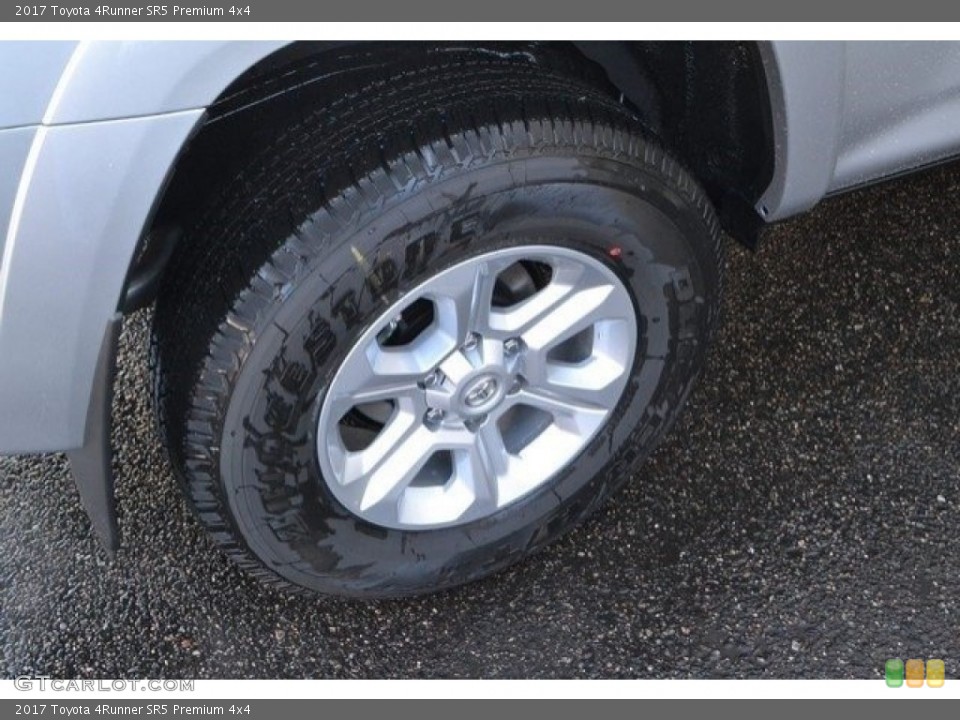 2017 Toyota 4Runner SR5 Premium 4x4 Wheel and Tire Photo #118203278