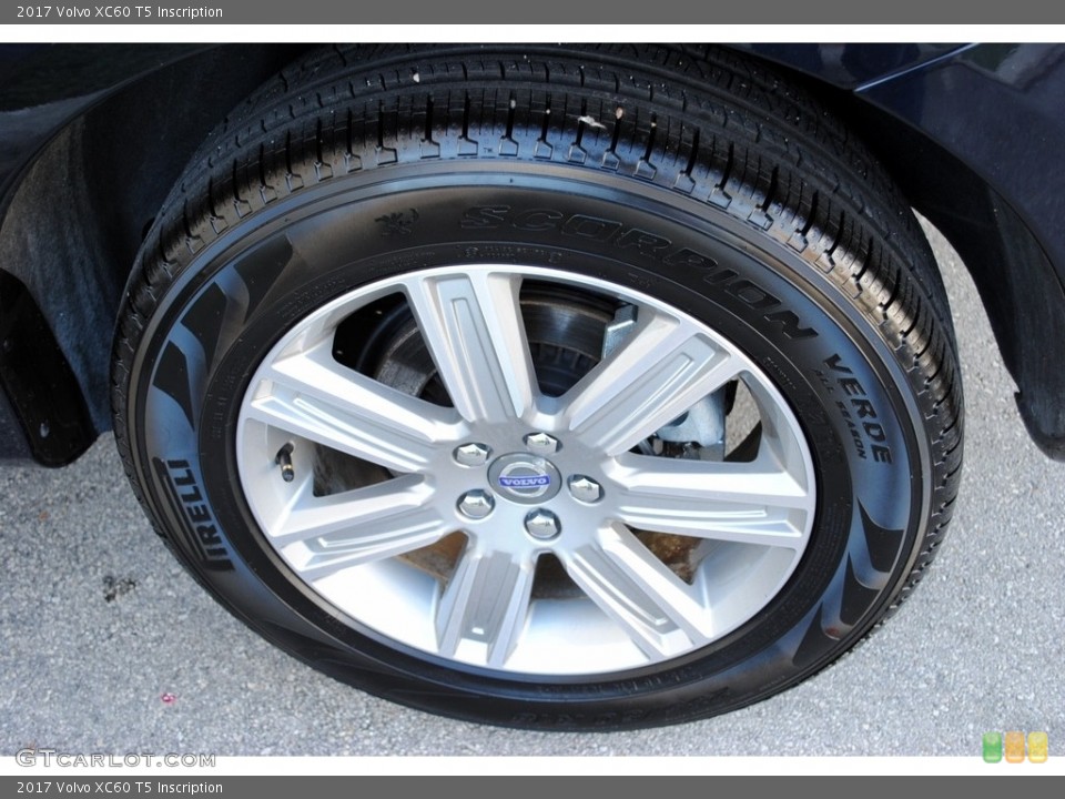 2017 Volvo XC60 T5 Inscription Wheel and Tire Photo #118225343