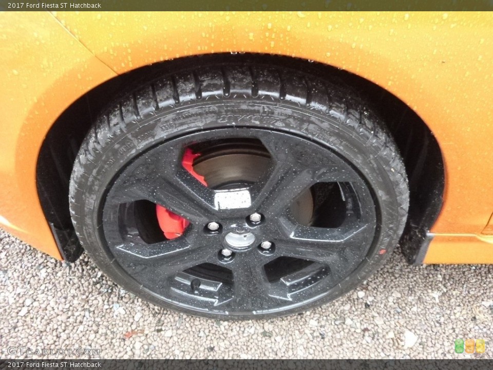2017 Ford Fiesta ST Hatchback Wheel and Tire Photo #118229708