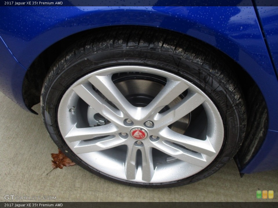 2017 Jaguar XE 35t Premium AWD Wheel and Tire Photo #118230005